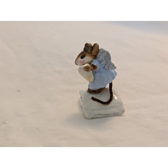 Wee Forest Folk M-148 Tooth Fairy - Blue (RETIRED) - Picture 4 of 7